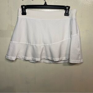 Sofibella women’s white tennis skirt skort size S tennis preppy athleisure